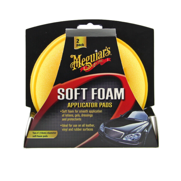 Meguiar’s Foam Application Pads, (2pcs) Polishing Products Cavo Yachting