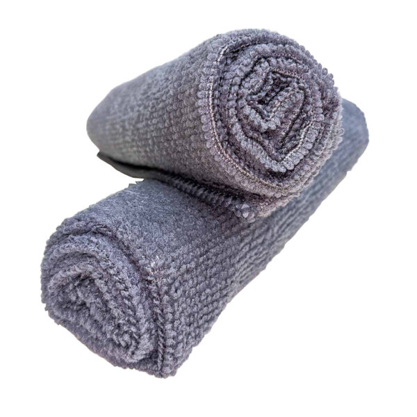 Flitz Microfiber Cloths 30x30cm, Gray 2pcs Absorbers & Polishing Cloths Cavo Yachting