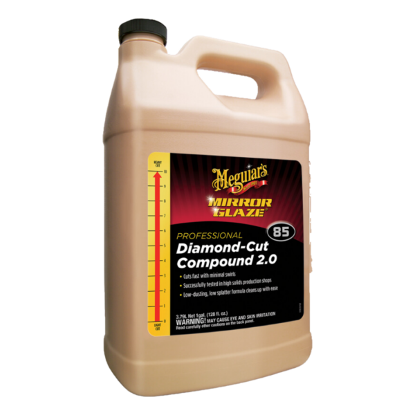 Meguiar’s Mirror Glaze Diamond Cut Compound 2.0, 1 Gallon (3,78L) Polishing Products Cavo Yachting