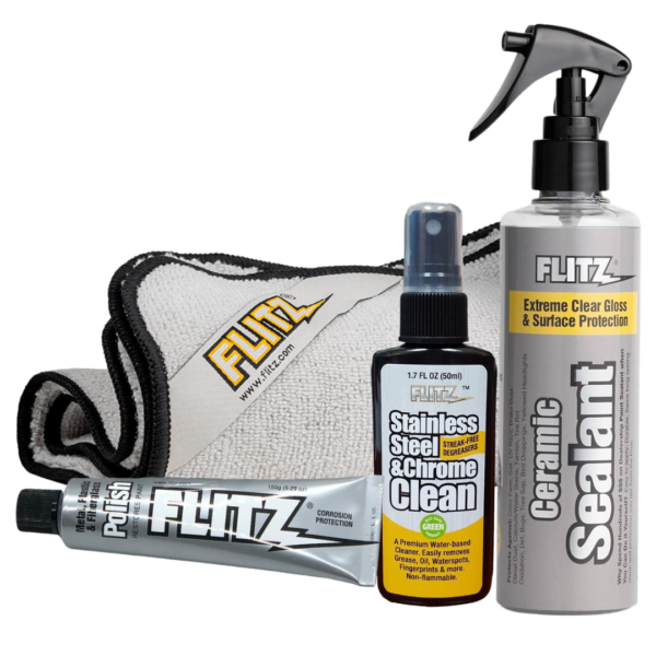 Flitz Stainless Steel Appliance Kit (in a Bag) Cleaning Products Cavo Yachting