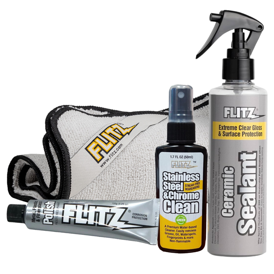 Cleaning Products Cavo Yachting Flitz Stainless Steel Appliance Kit (in a Bag) Flitz Stainless Steel Appliance Kit (in a Bag) Cleaning Products Cavo Yachting