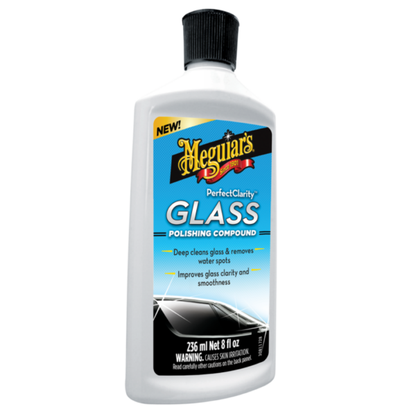 Meguiar’s Perfect Clarity Glass Polishing Compound, 8 oz (236ml) Polishing Products Cavo Yachting