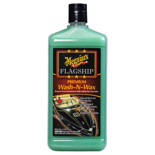 Meguiar’s Marine Flagship Premium Wash N Wax, 32oz (946ml) Cleaning Products Cavo Yachting