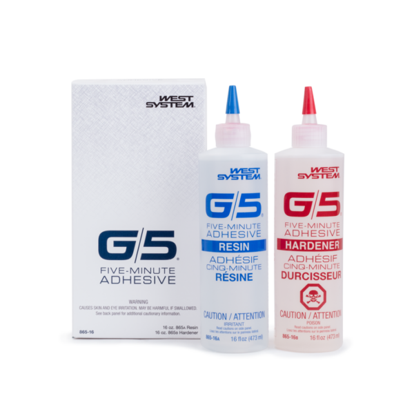 West System, Κόλλα 2 Συστατικών G/5 Adhesive Two-Part Στόκοι, Ρητίνες & Gel Coats Cavo Yachting