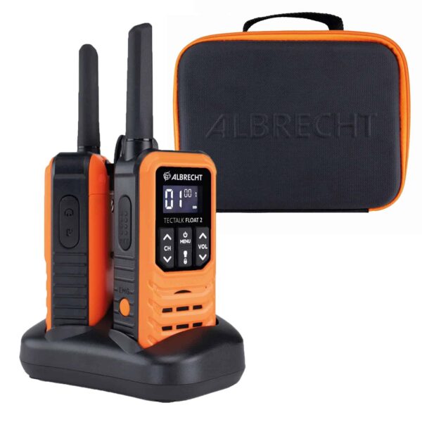 Albrecht Tectalk Float 2 PMR446, Walkie Talkie (pair) Marine Communication Cavo Yachting