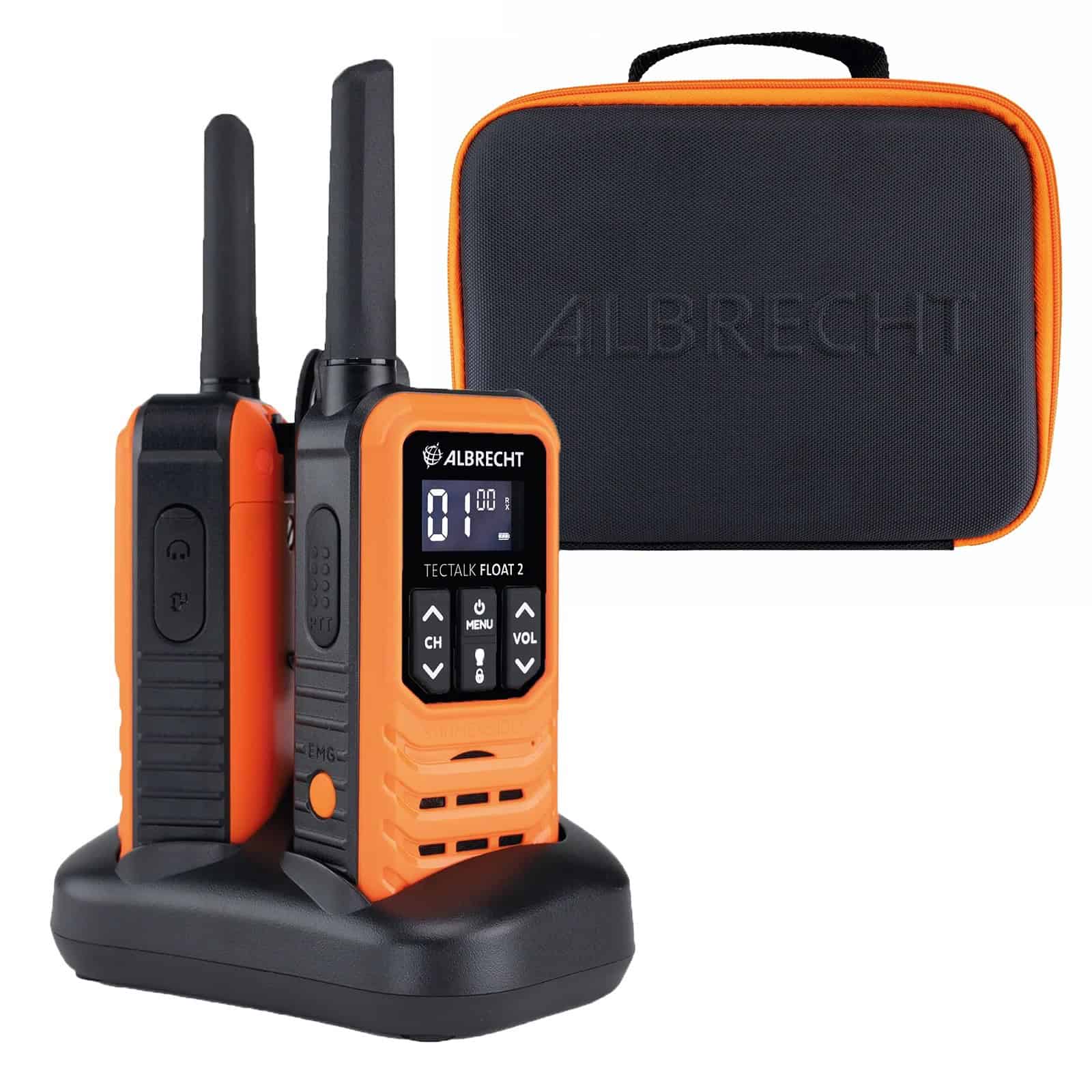Marine Communication Cavo Yachting Albrecht Tectalk Float 2 PMR446, Walkie Talkie (pair) Albrecht Tectalk Float 2 PMR446, Walkie Talkie (pair) Marine Communication Cavo Yachting
