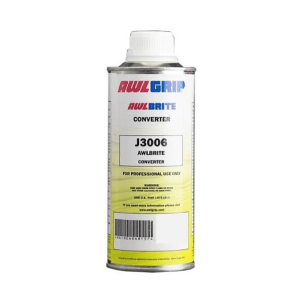 AwlGrip Awlbrite J3006 Plus Converter Three Component Clear Solvent, Pint Maintenance Cavo Yachting