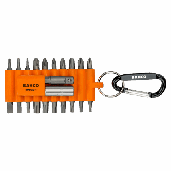 Bahco 59S/22-1 Bit Set – 22 Piece Professional Screwdriver Set Maintenance Cavo Yachting