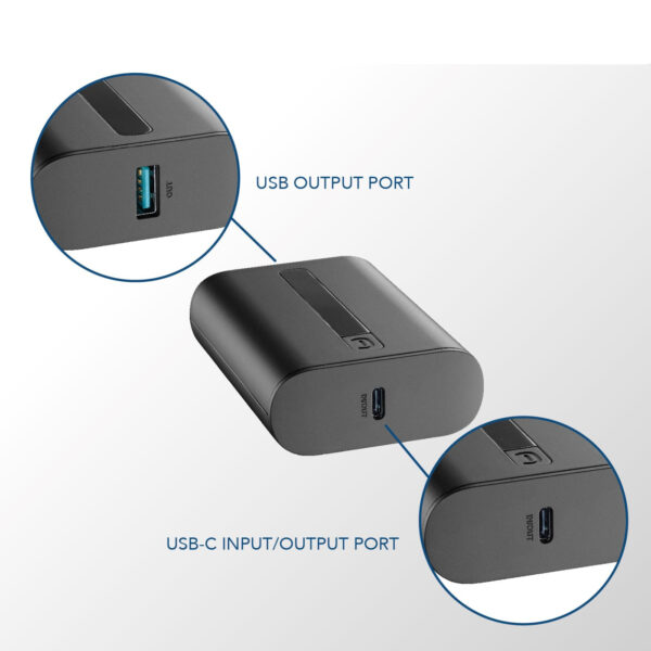 Cellular Line Powerbank 10.000mAh, Fast Charge Thunder P.D. Gadgets Cavo Yachting