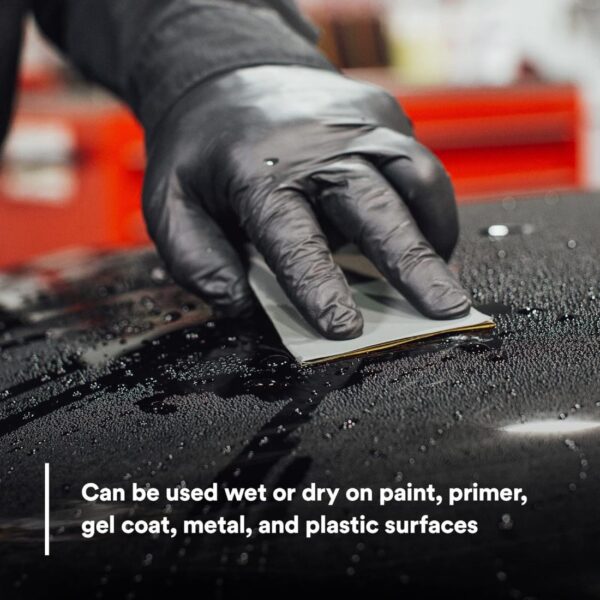 3M Wetordry 401Q Paper Sheet for Wet or Dry Sanding, 23x14cm Abrasives Cavo Yachting