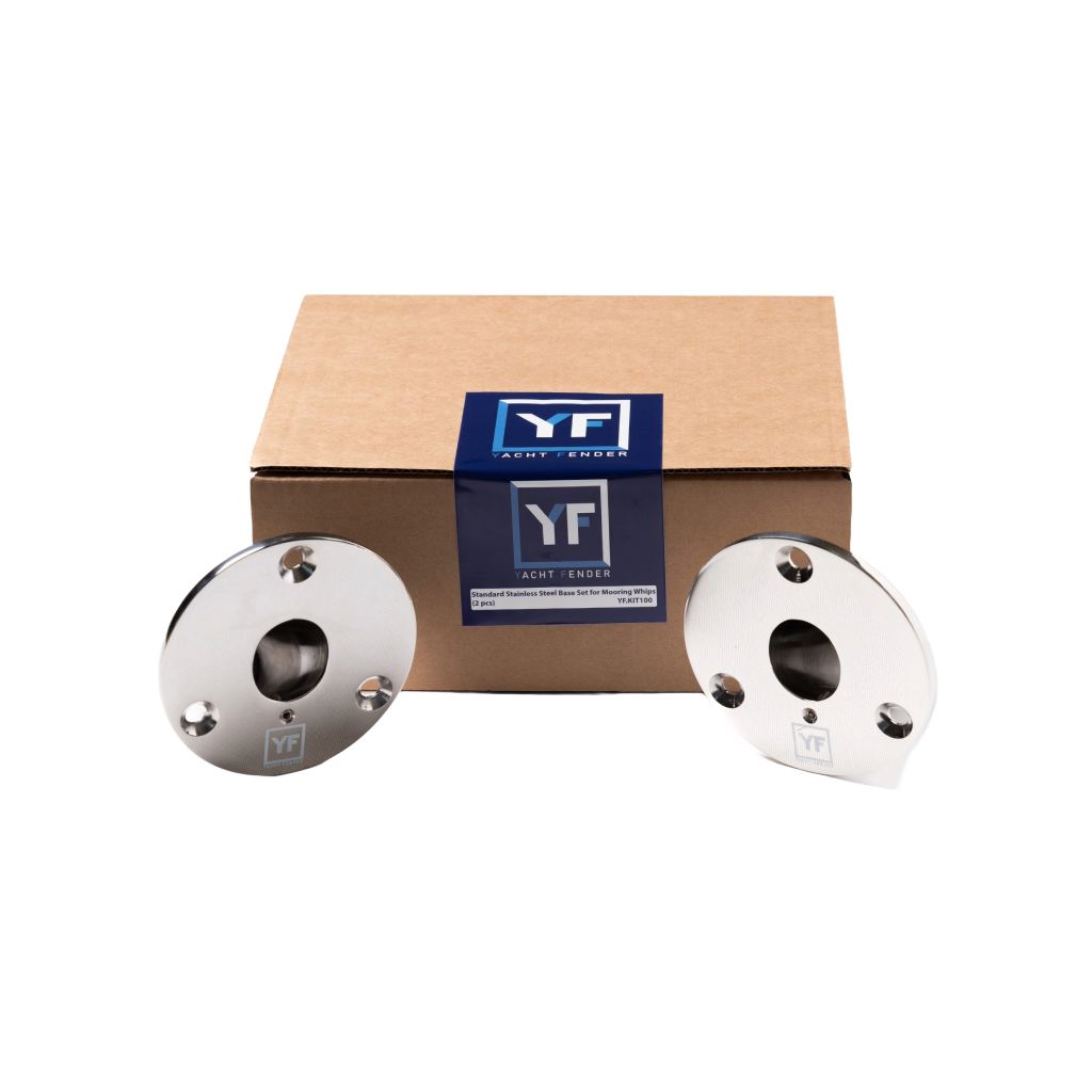 Fenders Cavo Yachting Yacht Fender Base Set for Mooring Whips, S.S. Ø16mm, (2 pcs) Yacht Fender Base Set for Mooring Whips, S.S. Ø16mm, (2 pcs) Fenders Cavo Yachting