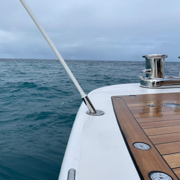 Yacht Fender Base Set for Mooring Whips, S.S. Ø16mm, (2 pcs) Fenders Cavo Yachting