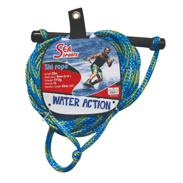 Ski Rope with Handle bar, 8mm, 23m Water toys Cavo Yachting