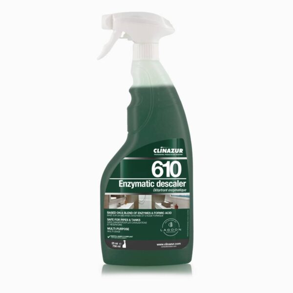Clinazur 610 Enzymatic Descaler Spray, 750ml Cleaning Products Cavo Yachting