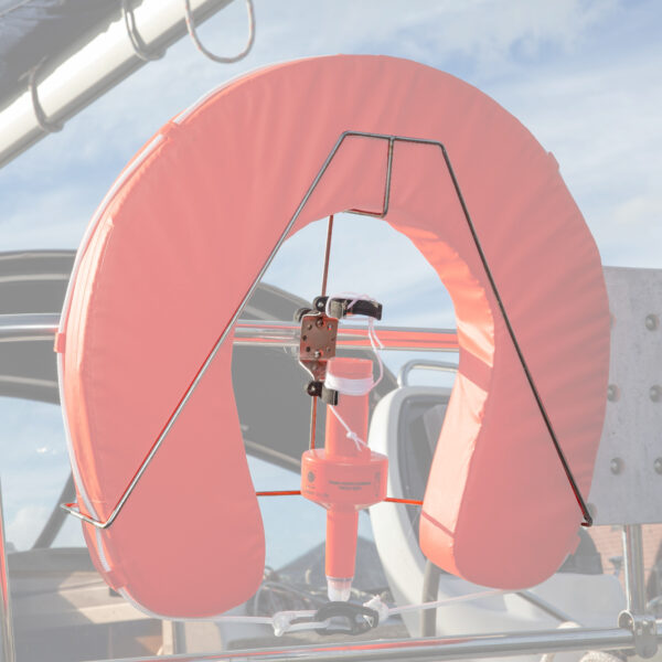 Bracket Inox for LifeBuoy U & MOB Light MOB Systems Cavo Yachting